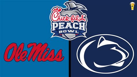 Ole miss vs penn state - Dec 27, 2023 · • This marks the first ever meeting between Ole Miss and Penn State ... The Rebels are 3-4 all-time against the current Big Ten, including a 2-1 mark in bowl games. • Ole Miss (.615) and Penn State (.620) rank among nine FBS teams with a bowl winning percentage of at least .600. 
